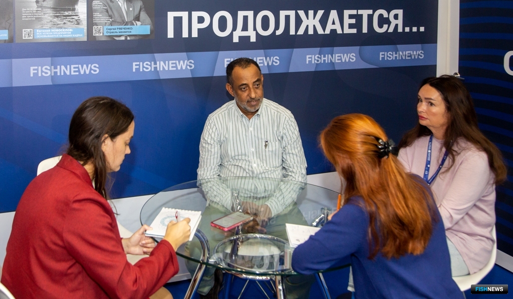 Впечатлениями от мероприятий с Fishnews поделился главный исполнительный директор компании «Оман Пеладжик» Давид Аль ВАХАИБИ