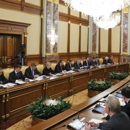 Заседание Правительства 28 февраля 2013 г. Фото пресс-службы Правительства РФ.